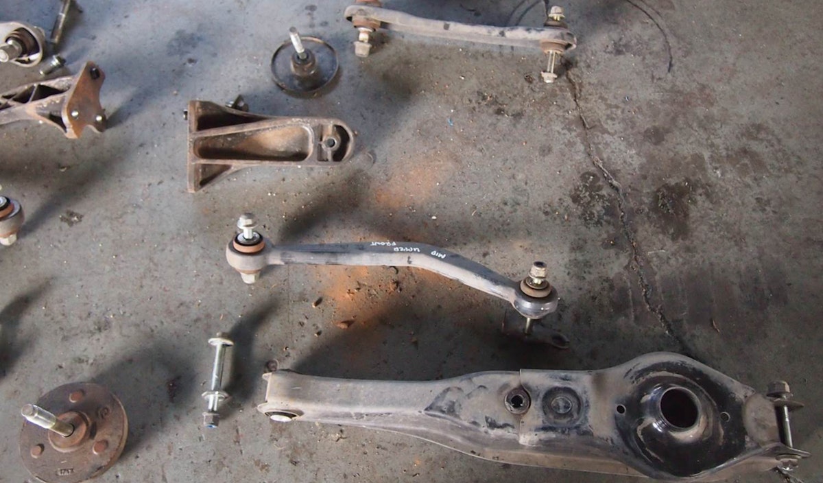 3 rear cradle assembly